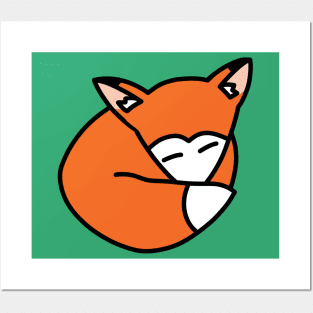 Sleeping Fox Posters and Art